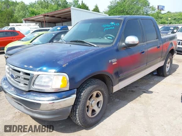 2002 Ford F-150 XLT z VIN 1FTRW07612KA74888, wystawiony jako IAAI lot #42465713 z przebiegiem Nie podano mil oraz . Historia ofert i sprzedaży dostępna na DreamBid. Obrazek 2.