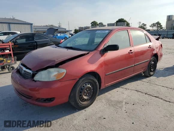 2005 Toyota Corolla S with VIN 2T1BR32E55C458140, listed as a Copart auction lot 81140345 with 193,415 mi miles and Salvage title. Bid and sale history available at DreamBid. Image 1.