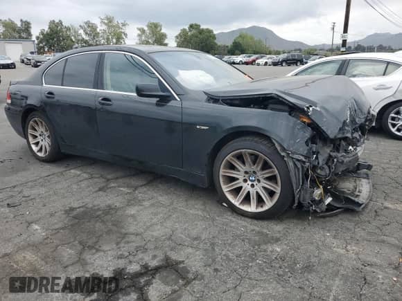 2002 BMW 7 Series 745i с VIN WBAGL63472DP59745, выставлен на аукционе Copart как лот 53166885 с пробегом 151 380 миль миль и Списание • Salvage title. История ставок и продаж доступна на DreamBid. Изображение 4.