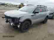 2025 Kia Sorento X-Line EX with VIN 5XYRHDJF4SG347726, listed as a Copart auction lot 49805535 with 4,699 mi miles and Salvage title. Bid and sale history available at DreamBid. Image 1.