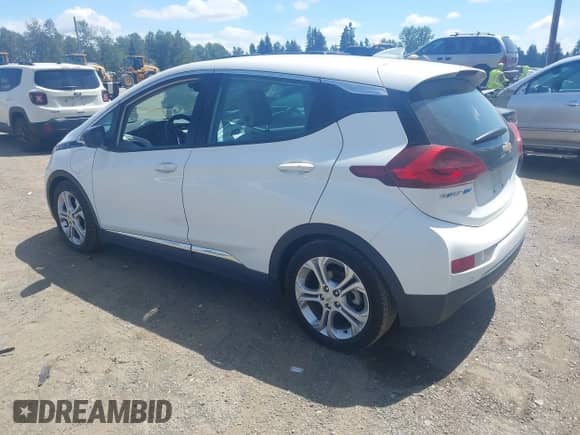 2017 Chevrolet Bolt EV LT with VIN 1G1FW6S01H4144629, listed as a IAAI auction lot 42338361 with 130,355 mi miles and . Bid and sale history available at DreamBid. Image 3.