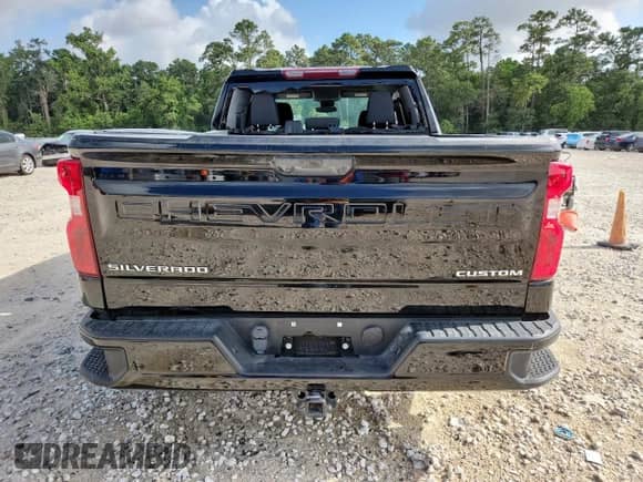 2022 Chevrolet Silverado 1500 Custom with VIN 3GCPABEK3NG610785, listed as a Copart auction lot 61357995 with 53,920 mi miles and Clean title. Bid and sale history available at DreamBid. Image 6.