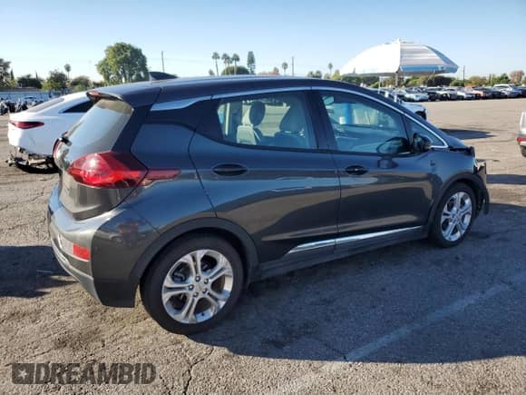 2020 Chevrolet Bolt EV LT с VIN 1G1FY6S09L4147233, выставлен на аукционе Copart как лот 82621555 с пробегом 52 523 миль миль и Списание • Salvage title. История ставок и продаж доступна на DreamBid. Изображение 3.