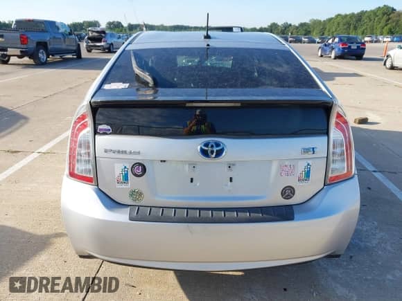 2013 Toyota Prius Two with VIN JTDKN3DU6D5544357, listed as a IAAI auction lot 42782824 with Not provided miles and . Bid and sale history available at DreamBid. Image 16.