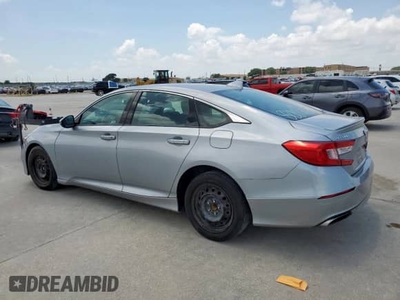 2018 Honda Accord Sport z VIN 1HGCV1F31JA055303, wystawiony jako Copart lot #64783275 z przebiegiem Nie podano mil oraz Czysty tytuł • Clean title. Historia ofert i sprzedaży dostępna na DreamBid. Obrazek 2.