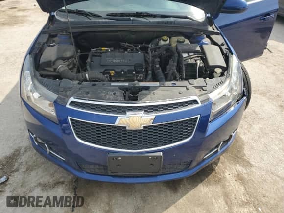 2013 Chevrolet Cruze 2LT with VIN 1G1PE5SB6D7280198, listed as a Copart auction lot 81199495 with 82,810 mi miles and Salvage title. Bid and sale history available at DreamBid. Image 11.