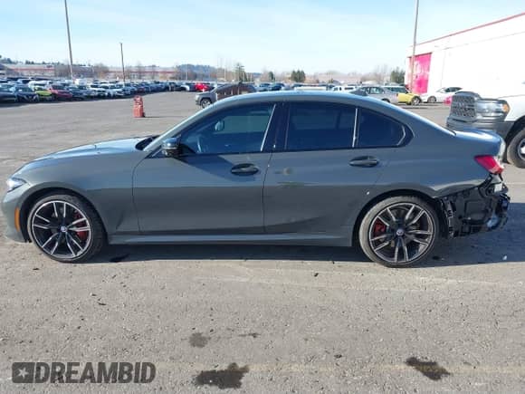 2023 BMW 3 Series M340i xDrive with VIN 3MW49FF08P8C81656, listed as a IAAI auction lot 41358929 with 23,154 mi miles and . Bid and sale history available at DreamBid. Image 15.