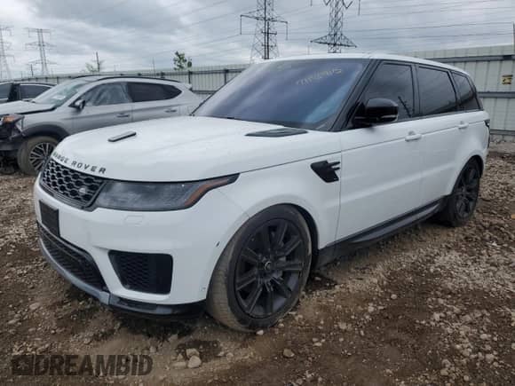 2020 Land Rover Range Rover Sport HSE with VIN SALWR2SU8LA888273, listed as a Copart auction lot 71172915 with 72,330 mi miles and Salvage title. Bid and sale history available at DreamBid. Image 1.