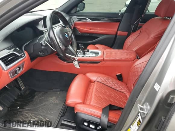 2022 BMW 7 Series 750i xDrive with VIN WBA7U2C09NCH79303, listed as a Copart auction lot 58514325 with 69,692 mi miles and Salvage title. Bid and sale history available at DreamBid. Image 7.