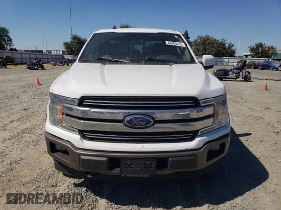 2019 Ford F-150 XLT with VIN 1FTEW1E44KKC42142, listed as a Copart auction lot 66345335 with 145,687 mi miles and Salvage title. Bid and sale history available at DreamBid. Image 5.