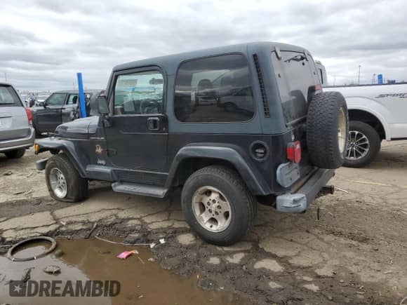 2002 Jeep Wrangler Sahara с VIN 1J4FA59S42P776905, выставлен на аукционе Copart как лот 53373015 с пробегом 231 915 миль миль и Чистый • Clean title. История ставок и продаж доступна на DreamBid. Изображение 2.