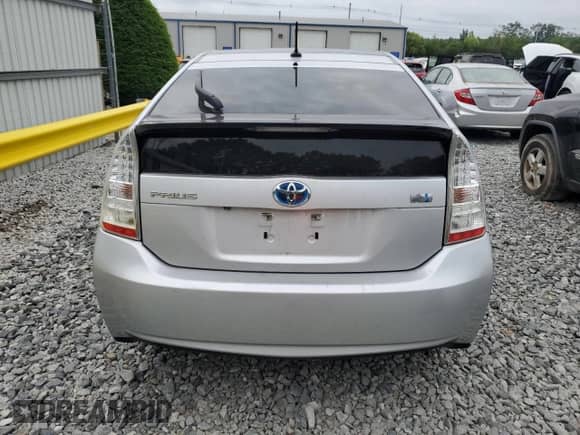2010 Toyota Prius II with VIN JTDKN3DU6A1002792, listed as a Copart auction lot 62851125 with 260,005 mi miles and Salvage title. Bid and sale history available at DreamBid. Image 6.