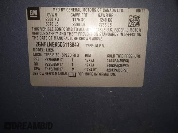 2012 Chevrolet Equinox 2LT z VIN 2GNFLNEK6C6113849, wystawiony jako IAAI lot #43028304 z przebiegiem 153 112 mil mil oraz . Historia ofert i sprzedaży dostępna na DreamBid. Obrazek 9.