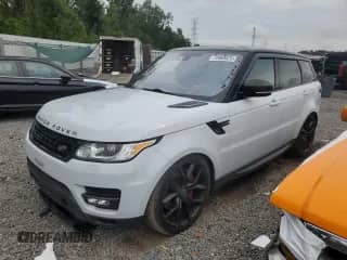 2016 Land Rover Range Rover Sport Dynamic with VIN SALWR2EF6GA561647, listed as a Copart auction lot 72068625 with 77,318 mi miles and Salvage title. Bid and sale history available at DreamBid. Image 1.