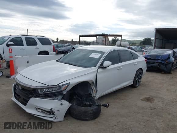 2020 Honda Accord Sport с VIN 1HGCV1F37LA138995, выставлен на аукционе IAAI как лот 41507560 с пробегом 52 595 миль миль и . История ставок и продаж доступна на DreamBid. Изображение 6.