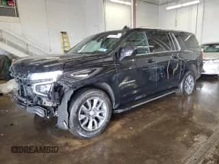 2024 Chevrolet Suburban LT with VIN 1GNSKCKD7RR107504, listed as a Copart auction lot 45410745 with 31,752 mi miles and Salvage title. Bid and sale history available at DreamBid. Image 1.