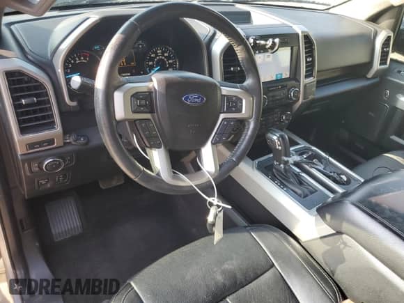 2018 Ford F-150 XL with VIN 1FTEW1E57JFB63175, listed as a Copart auction lot 80436415 with 99,601 mi miles and Salvage title. Bid and sale history available at DreamBid. Image 8.