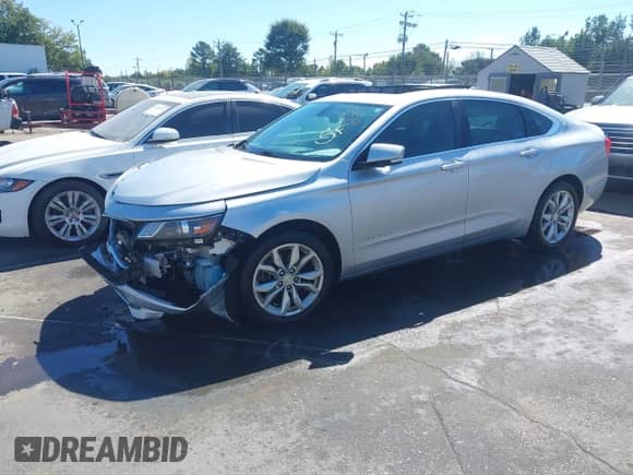 2017 Chevrolet Impala LT with VIN 2G1105S38H9182369, listed as a IAAI auction lot 43387232 with 80,858 mi miles and . Bid and sale history available at DreamBid. Image 2.