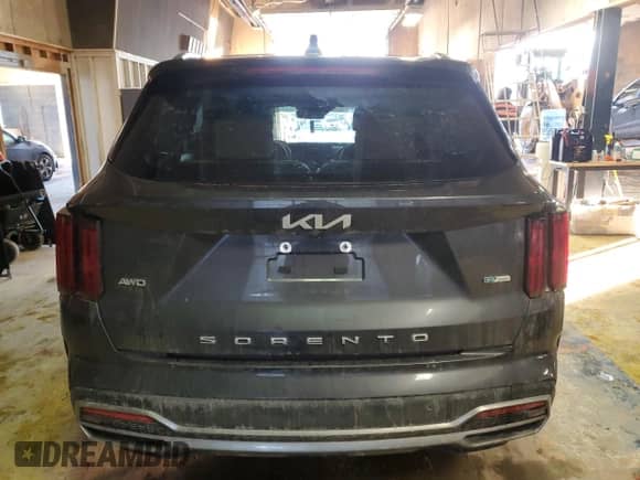 2022 Kia Sorento SX Prestige with VIN KNDRMDLH3N5067447, listed as a Copart auction lot 89146115 with 67,148 mi miles and Non repairable. Bid and sale history available at DreamBid. Image 6.
