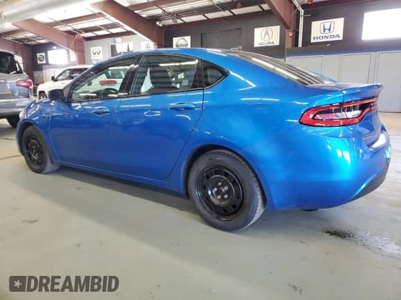 2015 Dodge Dart SE with VIN 1C3CDFAA5FD402727, listed as a Copart auction lot 84938975 with 114,521 mi miles and Clean title. Bid and sale history available at DreamBid. Image 2.