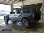 2021 Jeep Wrangler Unlimited Willys with VIN 1C4HJXDN7MW509536, listed as a Copart auction lot 80489955 with 80,684 mi miles and Salvage title. Bid and sale history available at DreamBid. Image 2.