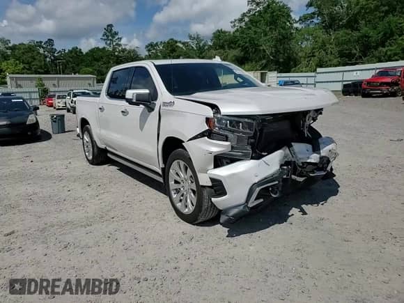 2020 Chevrolet Silverado 1500 High Country with VIN 1GCUYHED4LZ160984, listed as a Copart auction lot 62742345 with 43,161 mi miles and Salvage title. Bid and sale history available at DreamBid. Image 13.