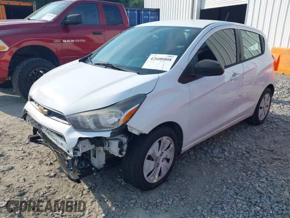 2018 Chevrolet Spark LS with VIN KL8CB6SA9JC432997, listed as a IAAI auction lot 42600008 with 146,510 mi miles and . Bid and sale history available at DreamBid. Image 2.