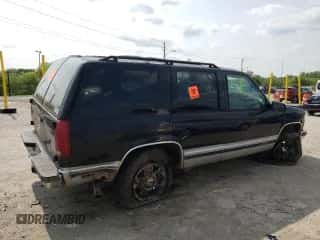 1997 Chevrolet Tahoe with VIN 1GNEK13R8VJ302550, listed as a Copart auction lot 60456735 with 253,393 mi miles and Clean title. Bid and sale history available at DreamBid. Image 3.