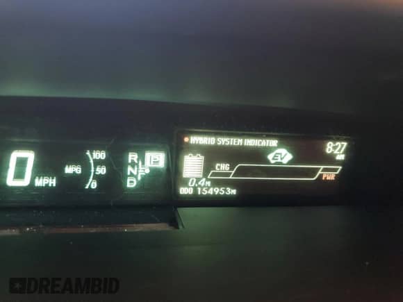 2015 Toyota Prius Advanced z VIN JTDKN3DP0F3072777, wystawiony jako Copart lot #80966875 z przebiegiem 154 953 mil mil oraz Szkoda całkowita • Salvage title. Historia ofert i sprzedaży dostępna na DreamBid. Obrazek 9.