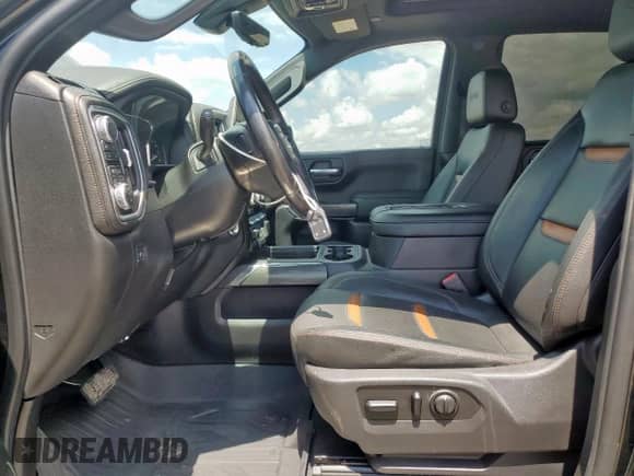 2019 GMC Sierra 1500 AT4 with VIN 1GTP9EED4KZ211424, listed as a Copart auction lot 63843385 with 56,118 mi miles and Clean title. Bid and sale history available at DreamBid. Image 7.