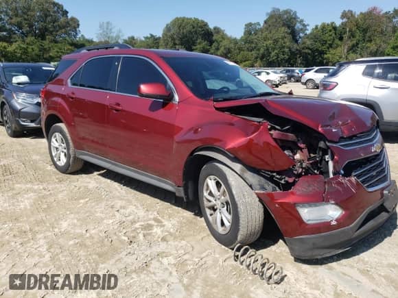 2017 Chevrolet Equinox LT with VIN 2GNALCEK3H6182309, listed as a Copart auction lot 81112255 with 67,650 mi miles and Salvage title. Bid and sale history available at DreamBid. Image 4.
