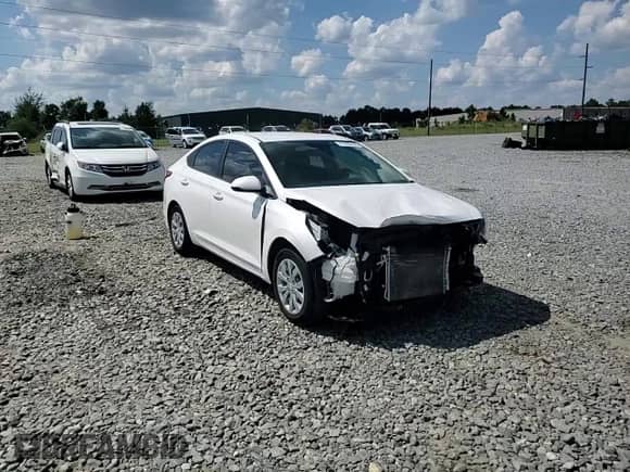 2022 Hyundai Accent SEL с VIN 3KPC24A68NE183518, выставлен на аукционе Copart как лот 71795795 с пробегом 48 929 миль миль и Списание • Salvage title. История ставок и продаж доступна на DreamBid. Изображение 14.