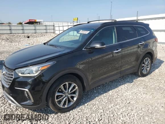 2017 Hyundai Santa Fe SE with VIN KM8SNDHF9HU217864, listed as a Copart auction lot 80685245 with 128,912 mi miles and Clean title. Bid and sale history available at DreamBid. Image 1.