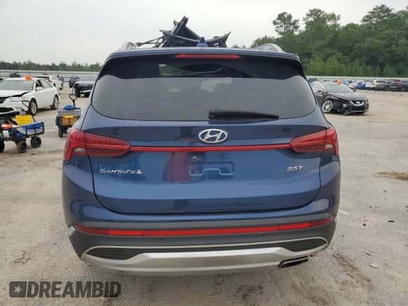 2022 Hyundai Santa Fe Limited with VIN 5NMS44AL5NH396026, listed as a Copart auction lot 59383155 with 28,812 mi miles and Salvage title. Bid and sale history available at DreamBid. Image 6.