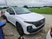 2024 Hyundai Tucson N Line with VIN KM8JFCD15RU167172, listed as a Copart auction lot 68846165 with 16,254 mi miles and Non repairable. Bid and sale history available at DreamBid. Image 4.