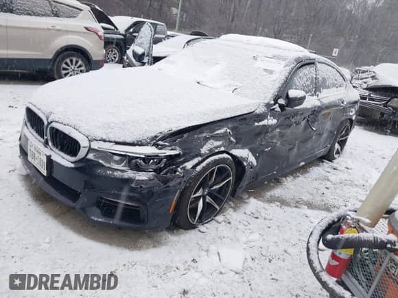 2017 BMW 5 Series 540i xDrive with VIN WBAJE7C38HG888310, listed as a IAAI auction lot 41296158 with Not provided miles and . Bid and sale history available at DreamBid. Image 2.