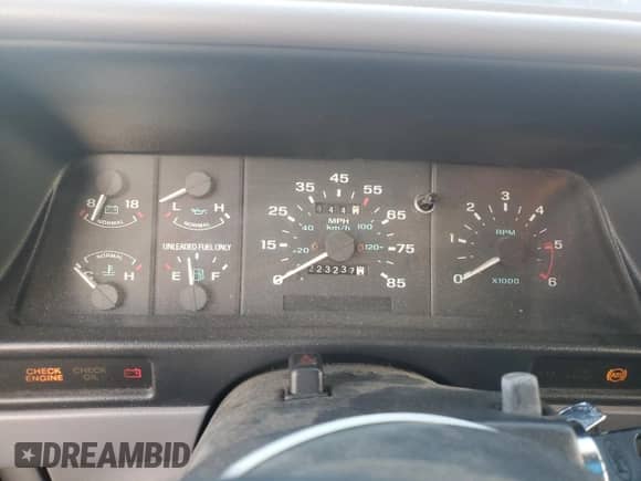 1994 Ford Explorer with VIN 1FMCU22X9RUD89035, listed as a Copart auction lot 45743325 with 223,237 mi miles and Clean title. Bid and sale history available at DreamBid. Image 9.