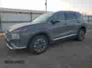 2023 Hyundai Santa Fe Blue with VIN 5NMS2DA11PH023024, listed as a Copart auction lot 52204065 with 10,074 mi miles and Salvage title. Bid and sale history available at DreamBid. Image 1.