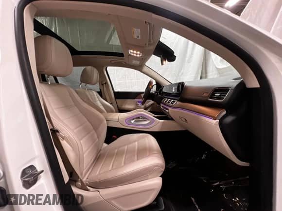 2021 Mercedes-Benz GLS 580 with VIN 4JGFF8GEXMA393297, listed as a Copart auction lot 66509815 with 30,008 mi miles and Clean title. Bid and sale history available at DreamBid. Image 5.