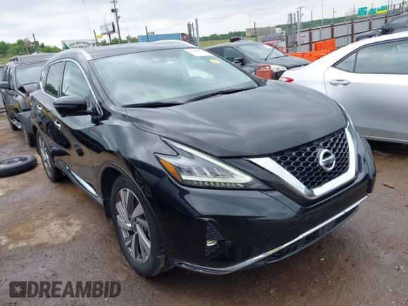 2020 Nissan Murano SL z VIN 5N1AZ2CJXLN163929, wystawiony jako IAAI lot #42428834 z przebiegiem 74 389 mil mil oraz . Historia ofert i sprzedaży dostępna na DreamBid. Obrazek 1.
