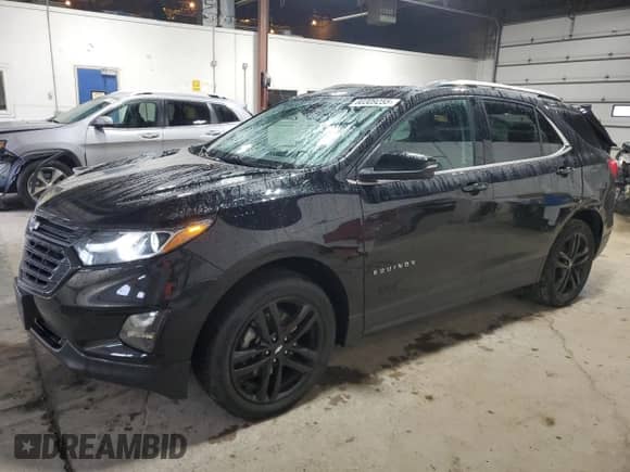 2020 Chevrolet Equinox LT z VIN 3GNAXVEX5LL154978, wystawiony jako Copart lot #80309255 z przebiegiem 40 859 mil mil oraz Szkoda całkowita • Salvage title. Historia ofert i sprzedaży dostępna na DreamBid. Obrazek 1.