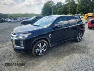 2022 Mitsubishi Outlander SE with VIN JA4APVAU5NU008524, listed as a Copart auction lot 60714935 with 76,797 mi miles and Salvage title. Bid and sale history available at DreamBid. Image 1.