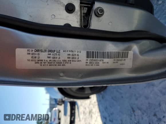 2014 Dodge Charger SE with VIN 2C3CDXBG5EH108786, listed as a Copart auction lot 86837095 with 195,782 mi miles and Salvage title. Bid and sale history available at DreamBid. Image 13.