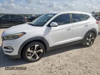 2016 Hyundai Tucson Eco with VIN KM8J33A21GU161016, listed as a Copart auction lot 70913585 with 150,642 mi miles and Clean title. Bid and sale history available at DreamBid. Image 1.