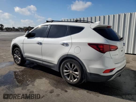 2017 Hyundai Santa Fe 2.0T with VIN 5XYZU4LA7HG497917, listed as a Copart auction lot 65240445 with 142,212 mi miles and Clean title. Bid and sale history available at DreamBid. Image 2.