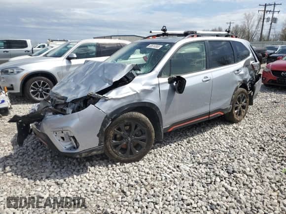 2019 Subaru Forester Special Sports z VIN JF2SKAJC5KH542282, wystawiony jako Copart lot #53610365 z przebiegiem 91 430 mil mil oraz Czysty tytuł • Clean title. Historia ofert i sprzedaży dostępna na DreamBid. Obrazek 1.