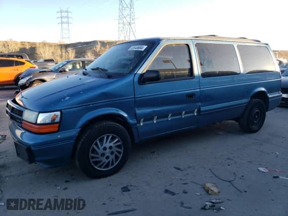 1994 Dodge Caravan Grand SE with VIN 1B4GH44R1RX330819, listed as a Copart auction lot 83548684 with 187,408 mi miles and Salvage title. Bid and sale history available at DreamBid. Image 1.
