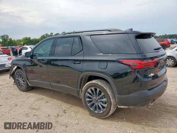 2023 Chevrolet Traverse RS z VIN 1GNERJKW9PJ337233, wystawiony jako Copart lot #70190105 z przebiegiem 27 884 mil mil oraz Szkoda całkowita • Salvage title. Historia ofert i sprzedaży dostępna na DreamBid. Obrazek 2.