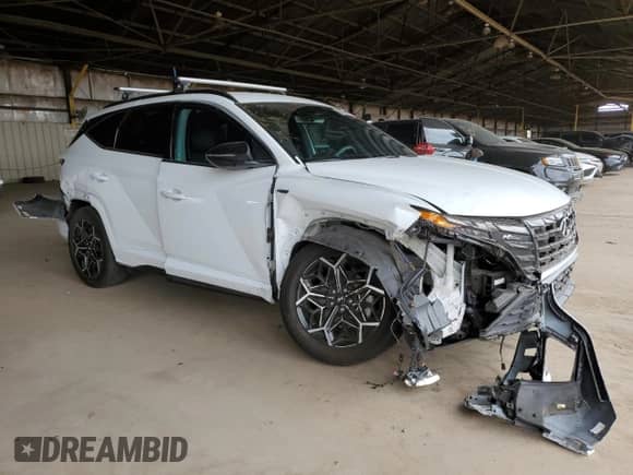 2022 Hyundai Tucson XRT z VIN KM8JF3AE0NU146117, wystawiony jako Copart lot #65231775 z przebiegiem 43 881 mil mil oraz Szkoda całkowita • Salvage title. Historia ofert i sprzedaży dostępna na DreamBid. Obrazek 4.