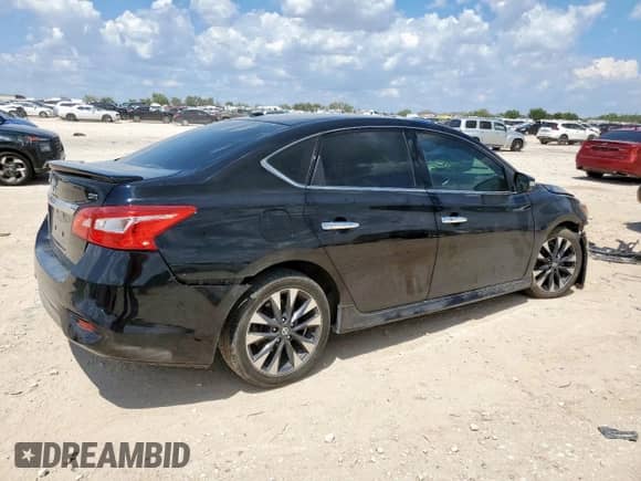 2017 Nissan Sentra SR with VIN 3N1AB7AP4HY224525, listed as a Copart auction lot 71418035 with 59,724 mi miles and Salvage title. Bid and sale history available at DreamBid. Image 3.